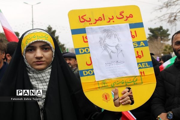 راهپیمایی 22 بهمن در سمنان- 1