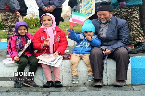 راهپیمایی 22 بهمن در سمنان- 1