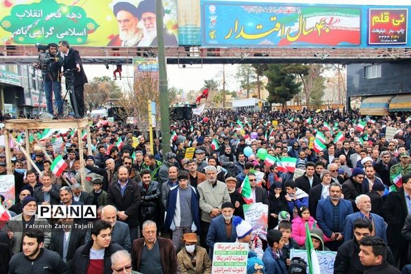 راهپیمایی 22 بهمن در سمنان- 1