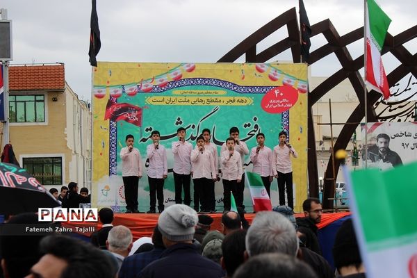 راهپیمایی 22 بهمن در سمنان- 1