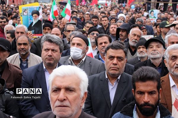 راهپیمایی 22 بهمن در سمنان- 1