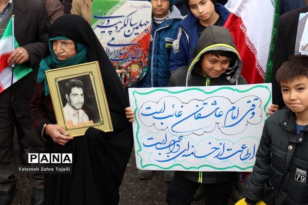 راهپیمایی 22 بهمن در سمنان- 1