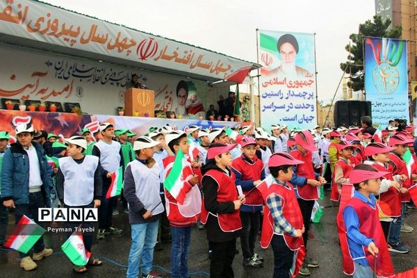 راهپیمایی 22 بهمن در سمنان- 2