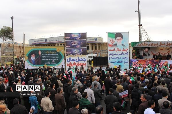 راهپیمایی 22 بهمن در سمنان- 2