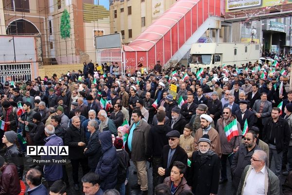 راهپیمایی 22 بهمن در سمنان- 2
