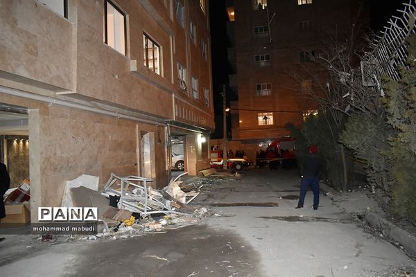 انفجار، شهرک پرواز تبریز را لرزاند