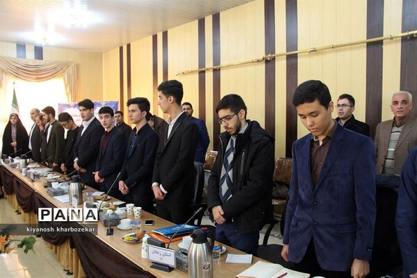افتتاحیه دومین نشست نمایندگان نهمین دوره مجلس دانش‌آموزی قطب دو کشور در ارومیه