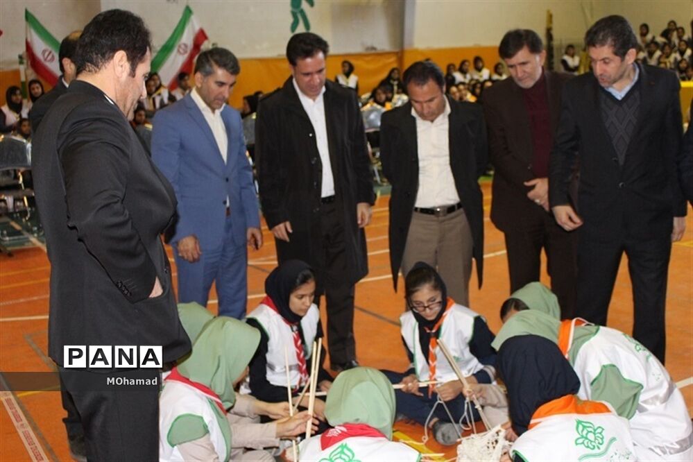 برگزاری مانور تشکیلاتی در همایش یاوران انقلاب