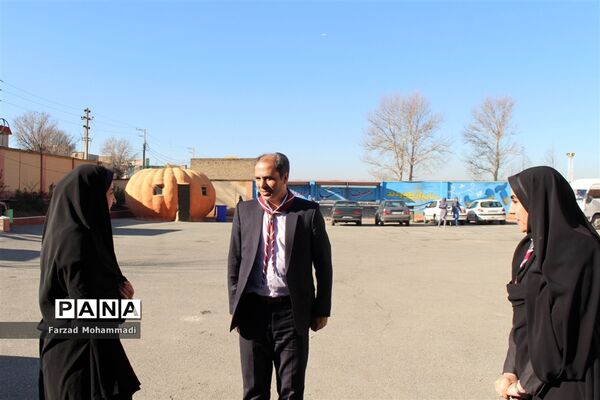 برگزاری مانور تشکیلاتی یاوران انقلاب در چهاردانگه