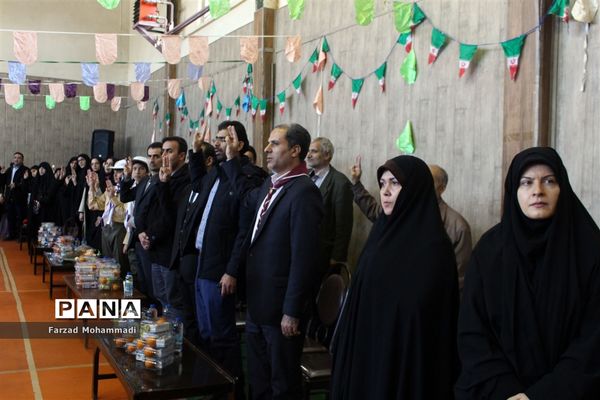 برگزاری مانور تشکیلاتی یاوران انقلاب در چهاردانگه