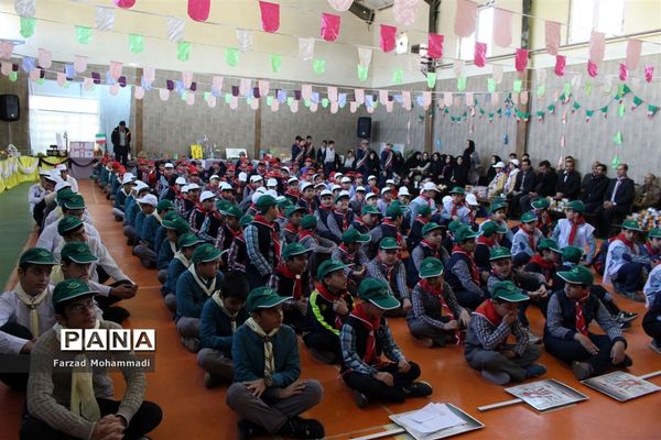 برگزاری مانور تشکیلاتی یاوران انقلاب در چهاردانگه