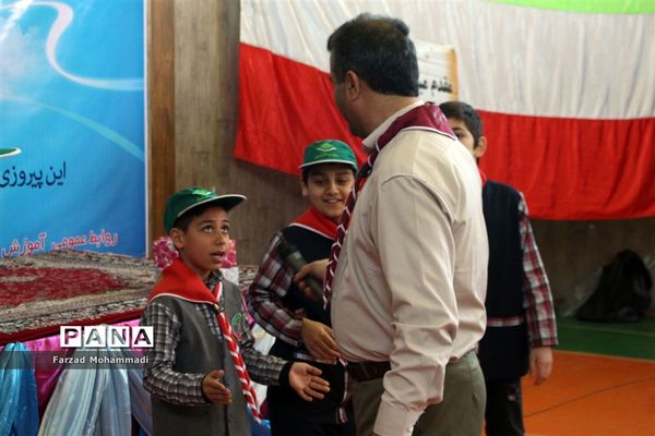 برگزاری مانور تشکیلاتی یاوران انقلاب در چهاردانگه