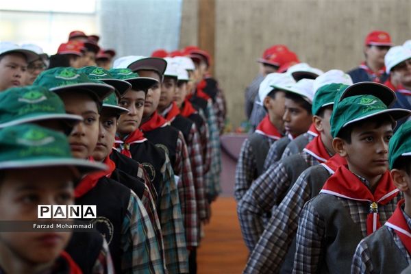 برگزاری مانور تشکیلاتی یاوران انقلاب در چهاردانگه
