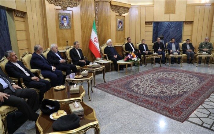 روحانی: هیچ‌وقت نمی‌توانیم به حرف‌ها، قول‌ها و تعهد آمریکایی‌ها اعتماد کنیم