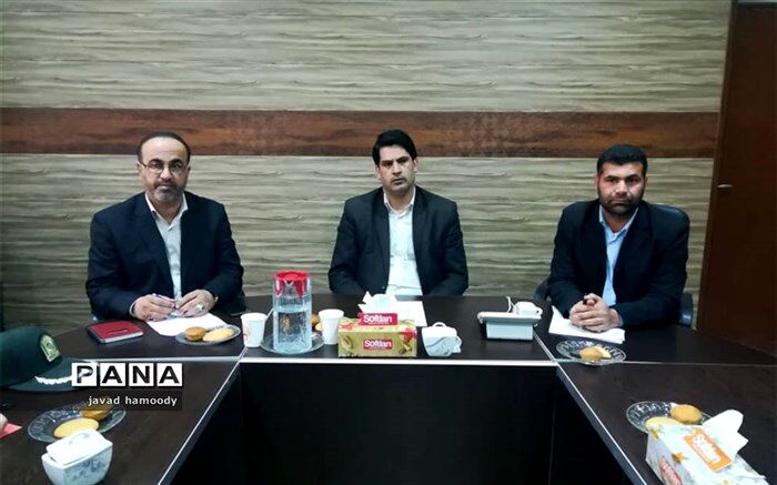 نشست شورای آموزش وپرورش شهرستان حمیدیه باحضورسرپرست فرمانداری