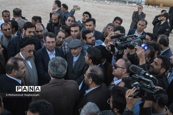 آغاز عملیات انتقال آب خلیج فارس به لامرد