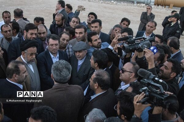 آغاز عملیات انتقال آب خلیج فارس به لامرد