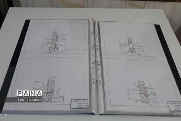 برگزاری نمایشگاه طراحی دوخت در هنرستان تهذیب همدان