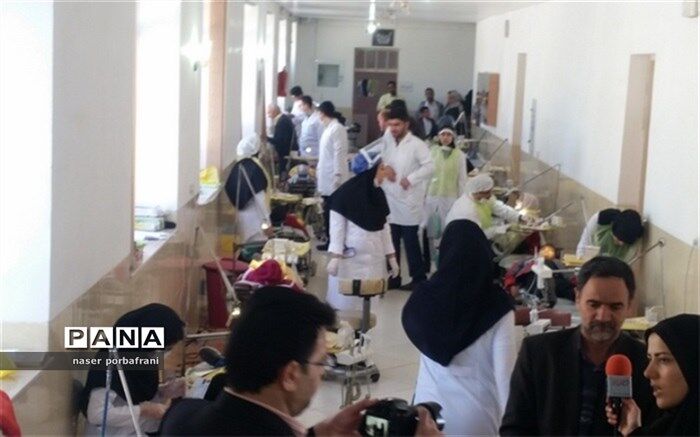 ارائه خدمات رایگان دندانپزشکی به دانش آموزان نایینی