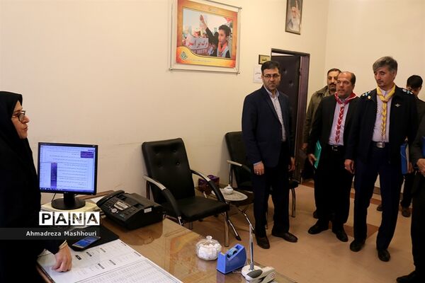 نظارت و بازدید معاون سازمان دانش‌آموزی کشور و هیئت همراه از ساختمان اداری سازمان دانش‌آموزی استان آذربایجان‌شرقی