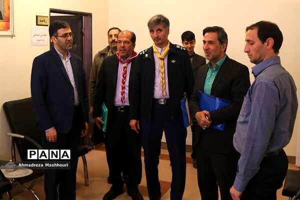 نظارت و بازدید معاون سازمان دانش‌آموزی کشور و هیئت همراه از ساختمان اداری سازمان دانش‌آموزی استان آذربایجان‌شرقی