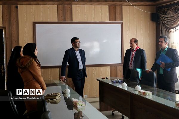 نظارت و بازدید معاون سازمان دانش‌آموزی کشور و هیئت همراه از ساختمان اداری سازمان دانش‌آموزی استان آذربایجان‌شرقی
