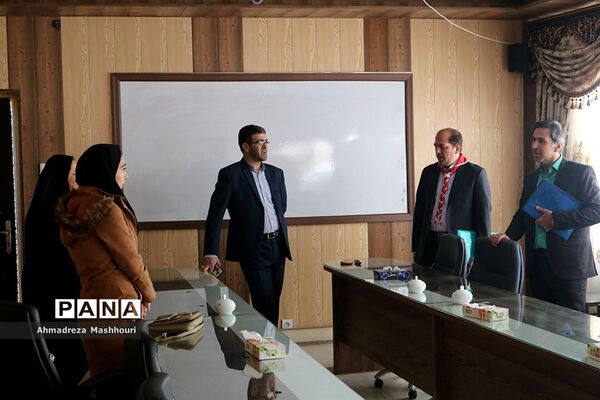 نظارت و بازدید معاون سازمان دانش‌آموزی کشور و هیئت همراه از ساختمان اداری سازمان دانش‌آموزی استان آذربایجان‌شرقی
