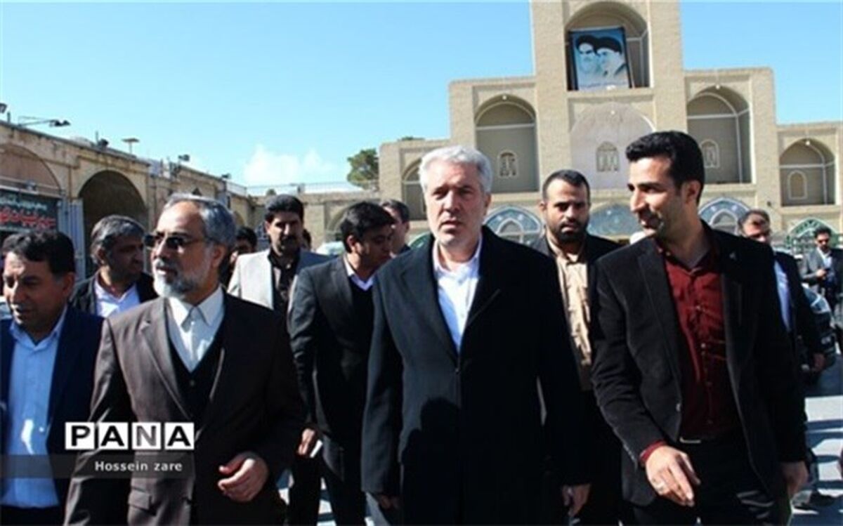 بازدید معاون رئیس جمهور و رئیس سازمان میراث‌فرهنگی، صنایع‌دستی و گردشگری از مجموعه تاریخی امام (ره) تفت