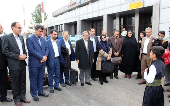 ورود معاونان وزیر آموزش و پرورش به استان ایلام