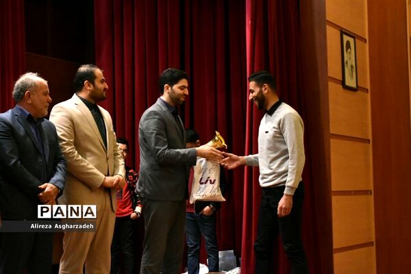 آیین اختتامیه لیگ دوچرخه‌سواری مازندران