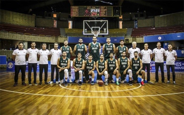 لیست تیم ملی بسکتبال برای دیدار مقابل استرالیا