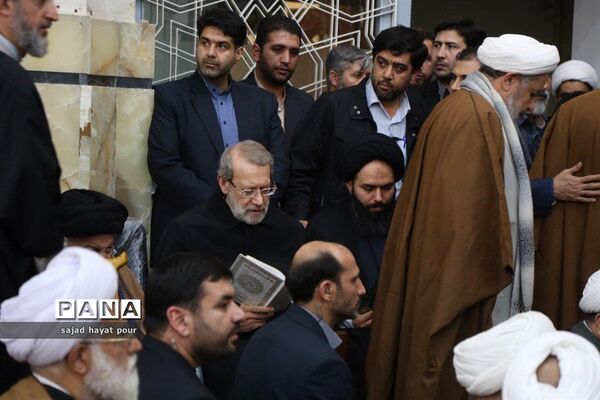 برگزاری مراسم سوگواری حضرت آیت الله مؤمن در مسجد اعظم قم