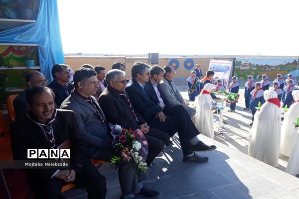 همایش پیشتازان در آموزشگاه تمام تشکیلاتی شهید عین آبادی شهرستان فیروزه