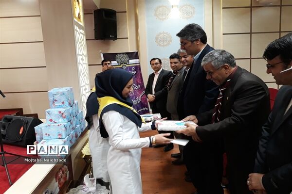همایش پیشتازان در آموزشگاه تمام تشکیلاتی شهید عین آبادی شهرستان فیروزه