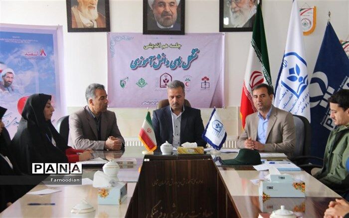 جلسه هم اندیشی تشکل های دانش آموزی خراسان شمالی در هفته گرامیداشت امور تربیتی
