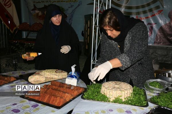 جشنواره عرضه و طبخ آبزیان در ساری