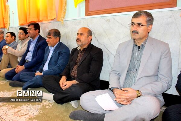 مراسم هفته گرامیداشت تربیت اسلامی و امور تربیتی در آموزش و پرورش استان بوشهر