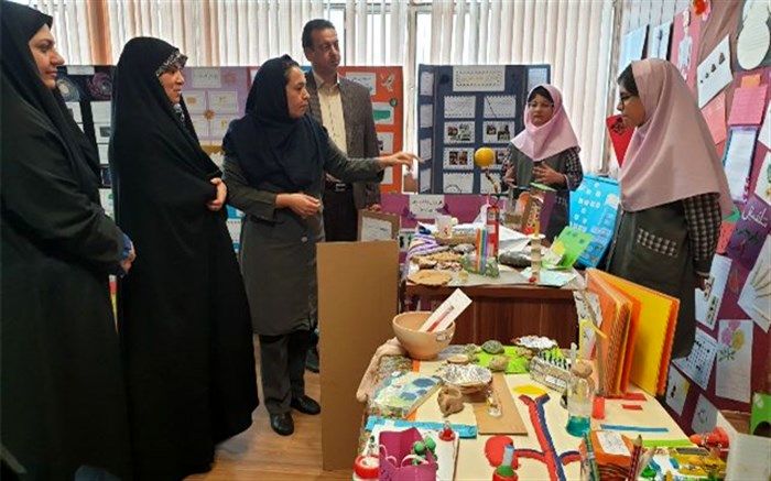 برگزاری نمایشگاه دستاورهای دانش آموزی و پروژه های جابربن حیان در دبستان ندا