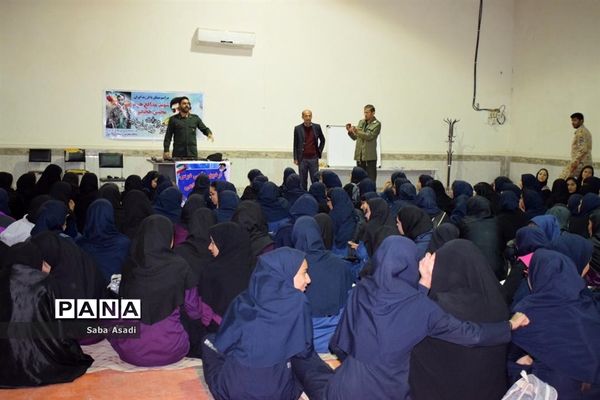 برگزاری اردو آمادگی دفاعی در گله دار