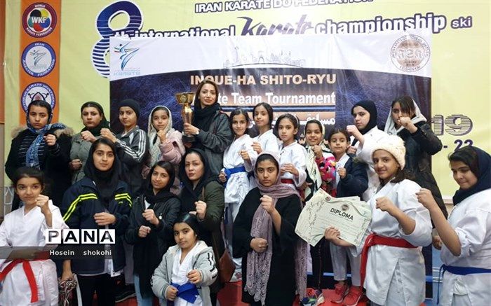 بانوان کاراته کار امیدیه بر سکوی سوم مسابقات کشوری ایستادند