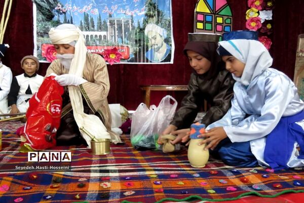 برگزاری مسابقات گلستان خوانی در گله دار