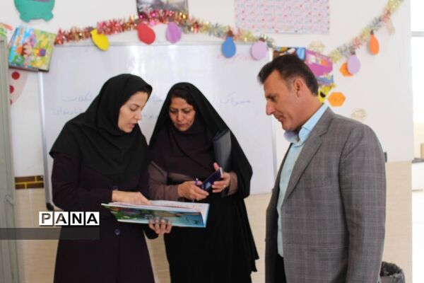 بازدیدآموزشی  مدیران ابتدایی مدارس هیات امنایی شهرستان بویراحمد ازدبستان پسرانه هادی -  استان یزد