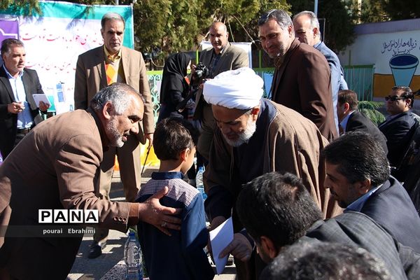 جشن نیکوکاری دردبستان پسرانه سما شهرستان بیرجند