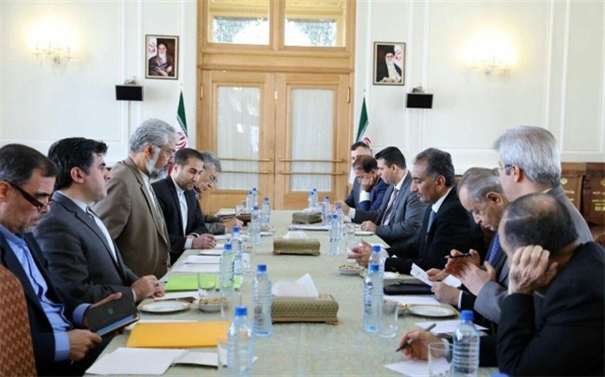 دیدار  معاون سیاسی وزیر امورخارجه عراق با  قائم مقام وزیر امورخارجه ایران