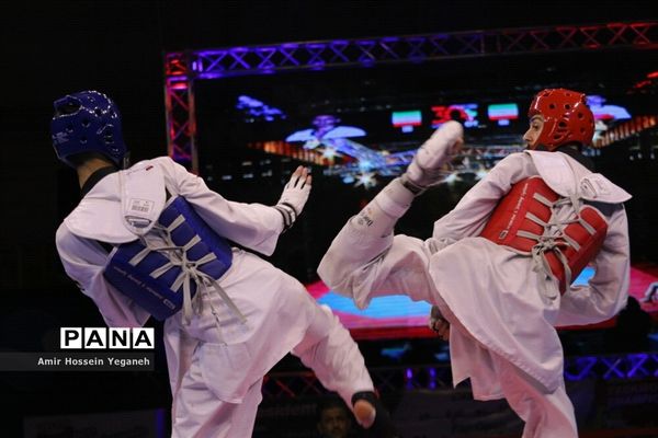 اختتامیه مسابقات جام فجر تکواندو در جزیره کیش