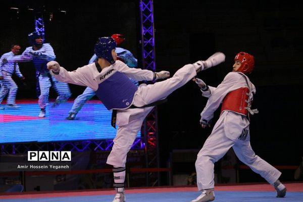 اختتامیه مسابقات جام فجر تکواندو در جزیره کیش