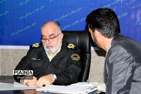 ملاقات مردمی فرمانده انتظامی غرب استان تهران در شهرقدس