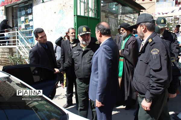 ملاقات مردمی فرمانده انتظامی غرب استان تهران در شهرقدس
