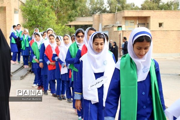جشن نیکوکاری در مدرسه زینبیه بوشهر