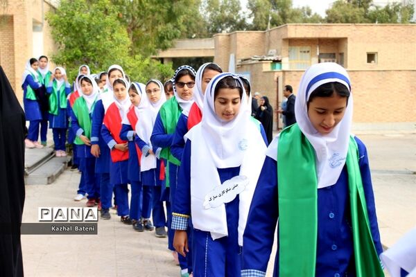 جشن نیکوکاری در مدرسه زینبیه بوشهر